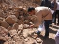 گزارش تصویری بازدید رئیس  و دانشجویان کارشناسی ارشد معدن ، نفت و ژئوفیزیک ازمعدن بوکسیت تاش 